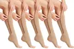 Zip-Up Open-Toe Compression Socks (3- or 5-Pack) - Second Medium