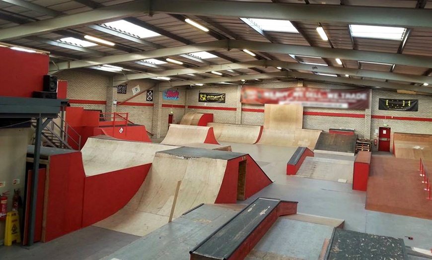 Image 1: Skatepark Entry With Food 77% Off