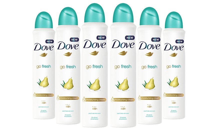 Image 19: Six-Pack of Dove Antiperspirant Deodorant Spray