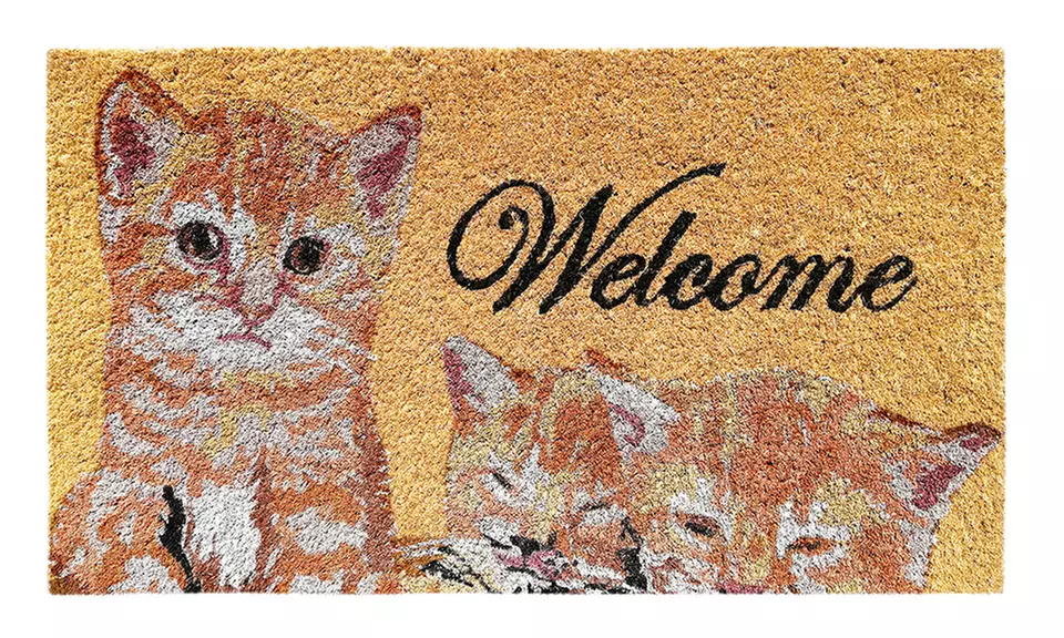 Zerbino in cocco con retro antiscivolo