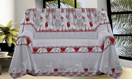 Telo arredo Peluche disponibile in 2 dimensioni e 3 colori