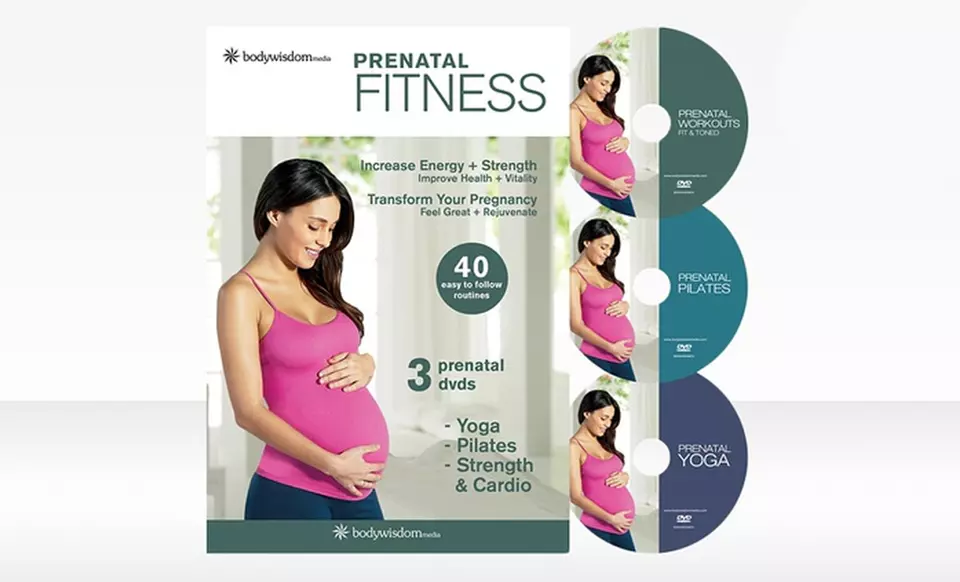 Body Wisdom Prenatal Fitness Deluxe 3-DVD Set - Primary Image