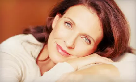 One or Two Nonsurgical Microcurrent Face-Lifts at Blue Lotus Integrative Healing Arts (Up to 55% Off) - Primary Image