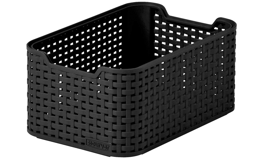 Image 3: Set of Three Curver Baskets