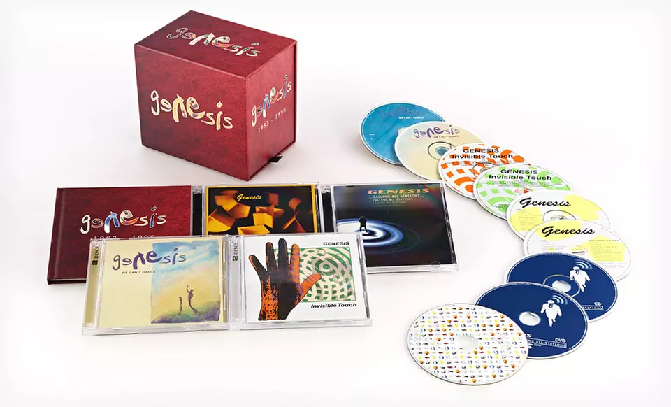$54.99 for the Genesis 1983–1998 10-Disc Box Set ($99.98 List Price). Free Shipping and Free Returns.  - Primary Image