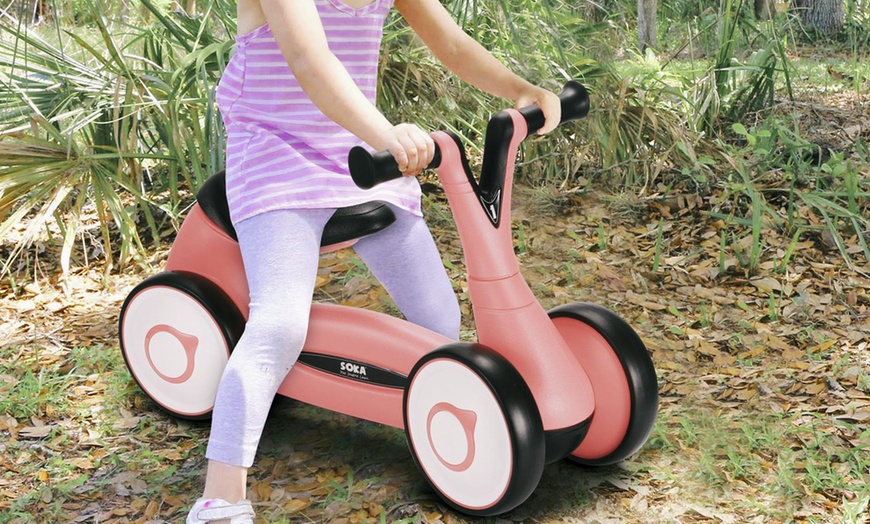 Image 16: Soka Four-Wheel Kids' Balance Bike