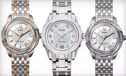 Bulova Precisionist Women's Watches (Up to 60% Off). Three Styles Available. Free Shipping. - Primary Image