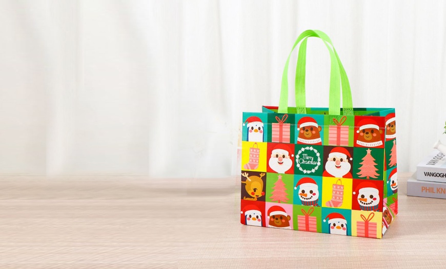 Image 5: Christmas Gift Tote Bags