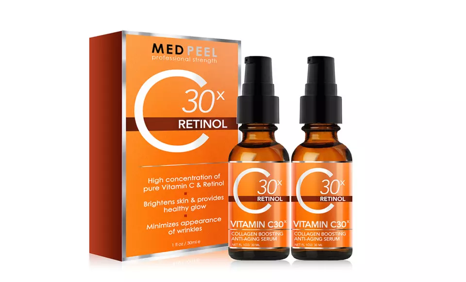 1 or 2 Bottles of Vitamin C30x Retinol Serum  - Primary Image