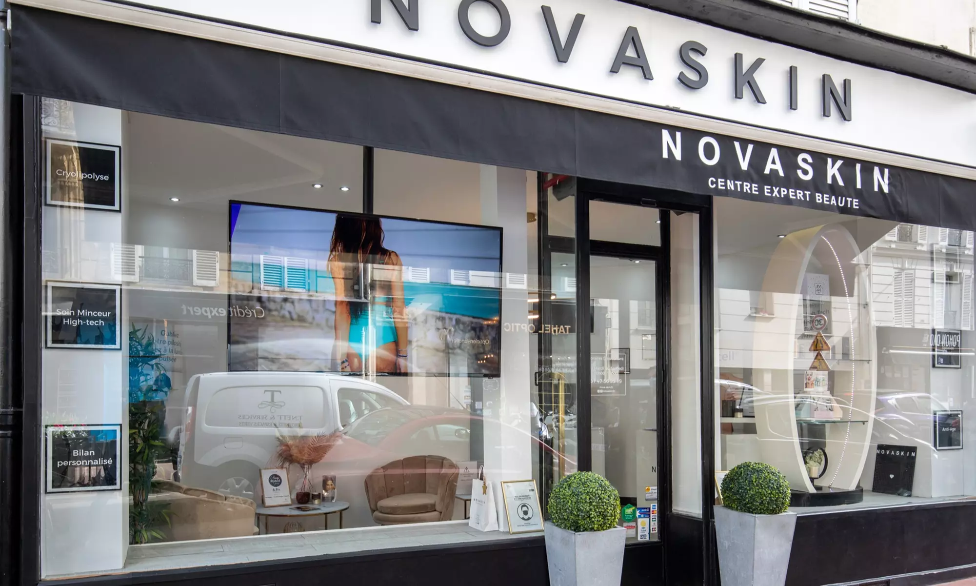 Epilation à la lumière pulsée avec Novaskin Centre expert beauté