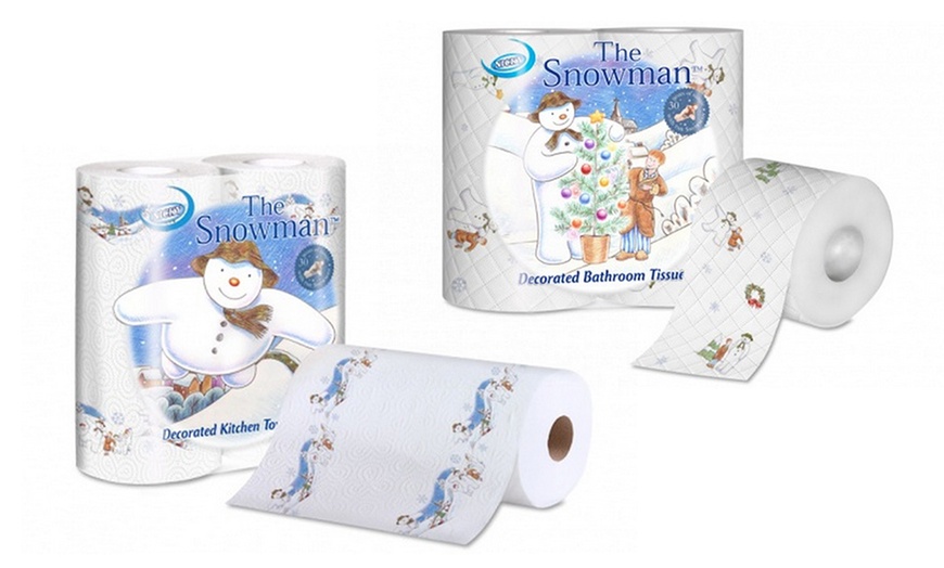 Image 1: 'The Snowman' Loo / Kitchen Rolls