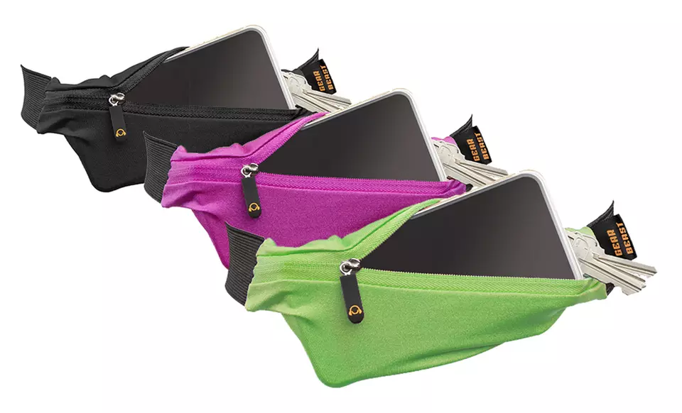 Gear Beast Running Belt with Smartphone Pocket - Primary Image