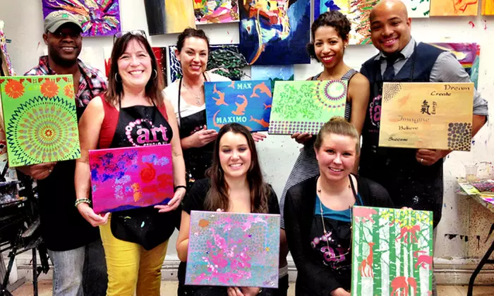 One 2.5-Hour BYOB Painting Class for One, Two, or Four at The Art Studio NY (Up to 59% Off)    - Primary Image