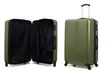 Set de 3 valises rigides American Travel ultra légères avec 4 roues multidirectionnelles, capacité allant jusqu’à 95 L - Second Medium