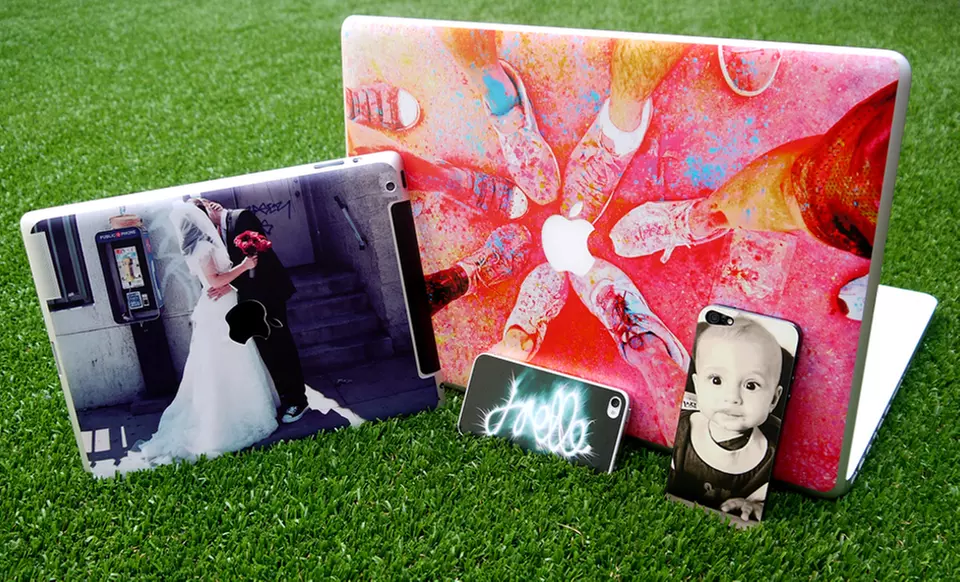 Personalized Phone, Tablet, Video Game Console Controller, and Laptop Skins from Cap That. Free Shipping. - Primary Image