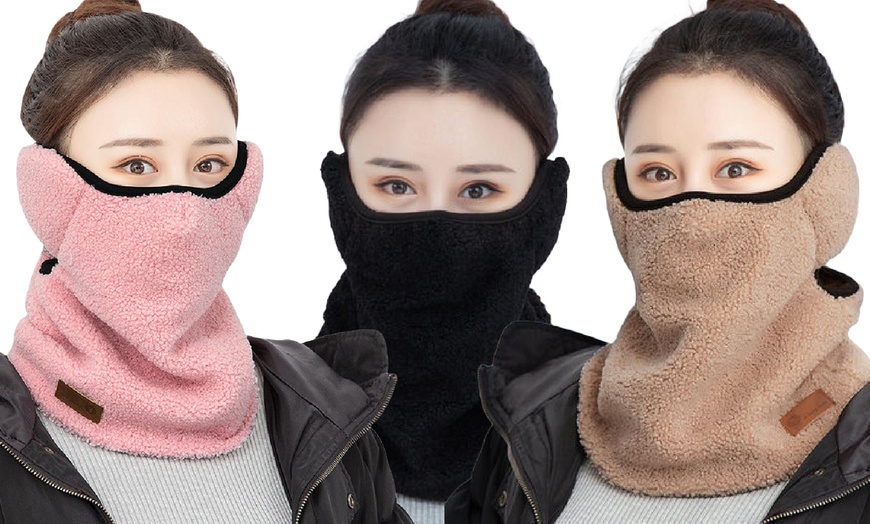 Image 1: Cold Weather Ski Mask