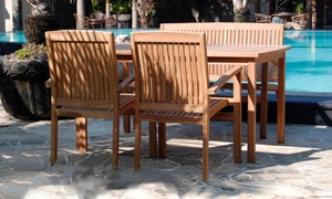 Wooden Teak Garden Furniture Set 