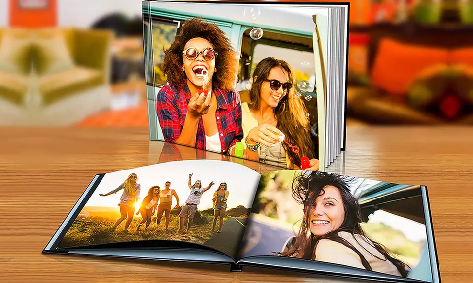 Custom Softcover or Hardcover Photo Books with 20, 50, or 100 Pages (Up to 86% Off)  - Primary Image