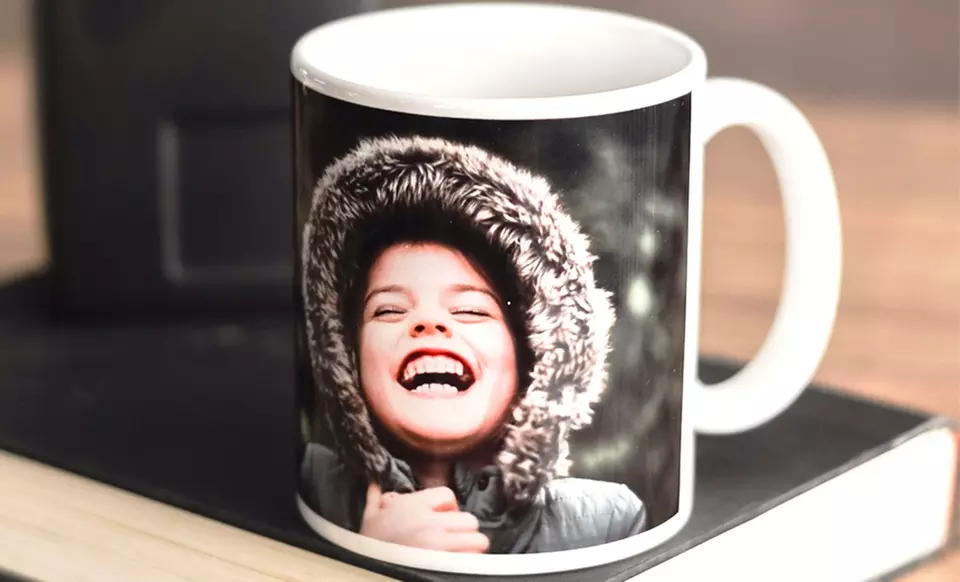 One, Two, Four, or Six Custom 11 oz Coffee Mugs from Collage.com  (Up to 78% Off).
 - Primary Image
