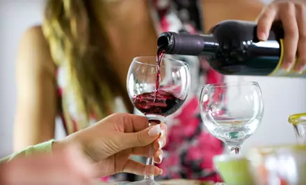 Wine and Cheese Tasting with Souvenir Wineglasses and Custom Labels for Two or Four at Boutier Winery (Up to 52% Off) - Primary Image