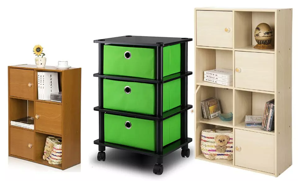 Furinno Multi-Tier Bookcases and Storage Shelves from $21.99–$44.99 - Primary Image
