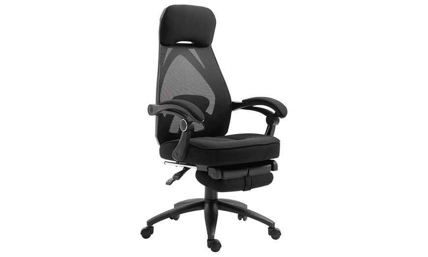 Image 2: Ergonomic Black Office Chair