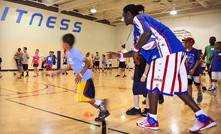 $65 for a Two-Hour Harlem Globetrotters Basketball Clinic, Basketball, and Two Tickets to a 2014 Game (Up to $124 Value) - Primary Image