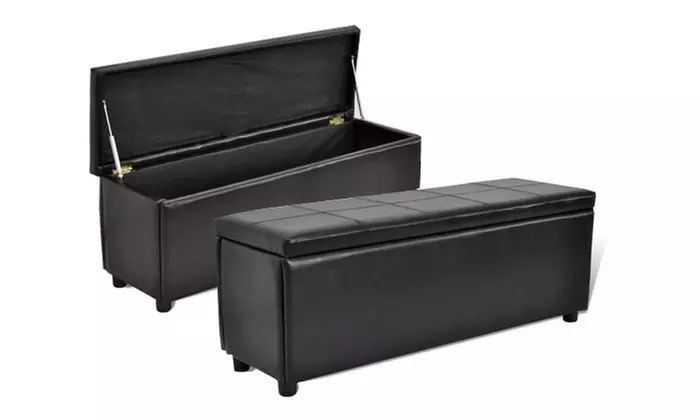 Banquette avec coffre de rangement, 2 tailles et 3 coloris au choix dès 89,99€ (livraison offerte) - Primary Image