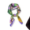 Image 16: Silk Scarf for Women in Five Styles
