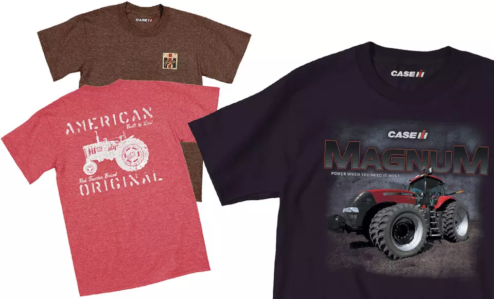 Men's Case IH Tractor T-Shirts. Multiple Options Available. Free Returns. - Primary Image