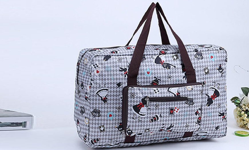 Image 5: Printed Utility Travel Bag