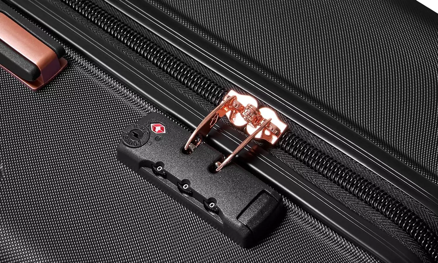 Three-Piece Luggage Set Hard Shell ABS With TSA Lock