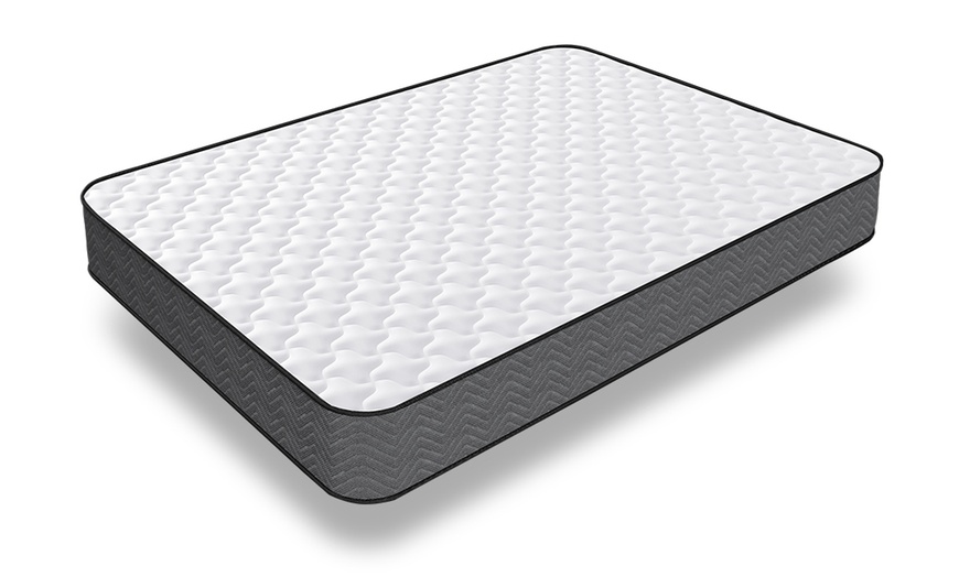 Image 7: Memory Foam Quilted Sprung Mattress