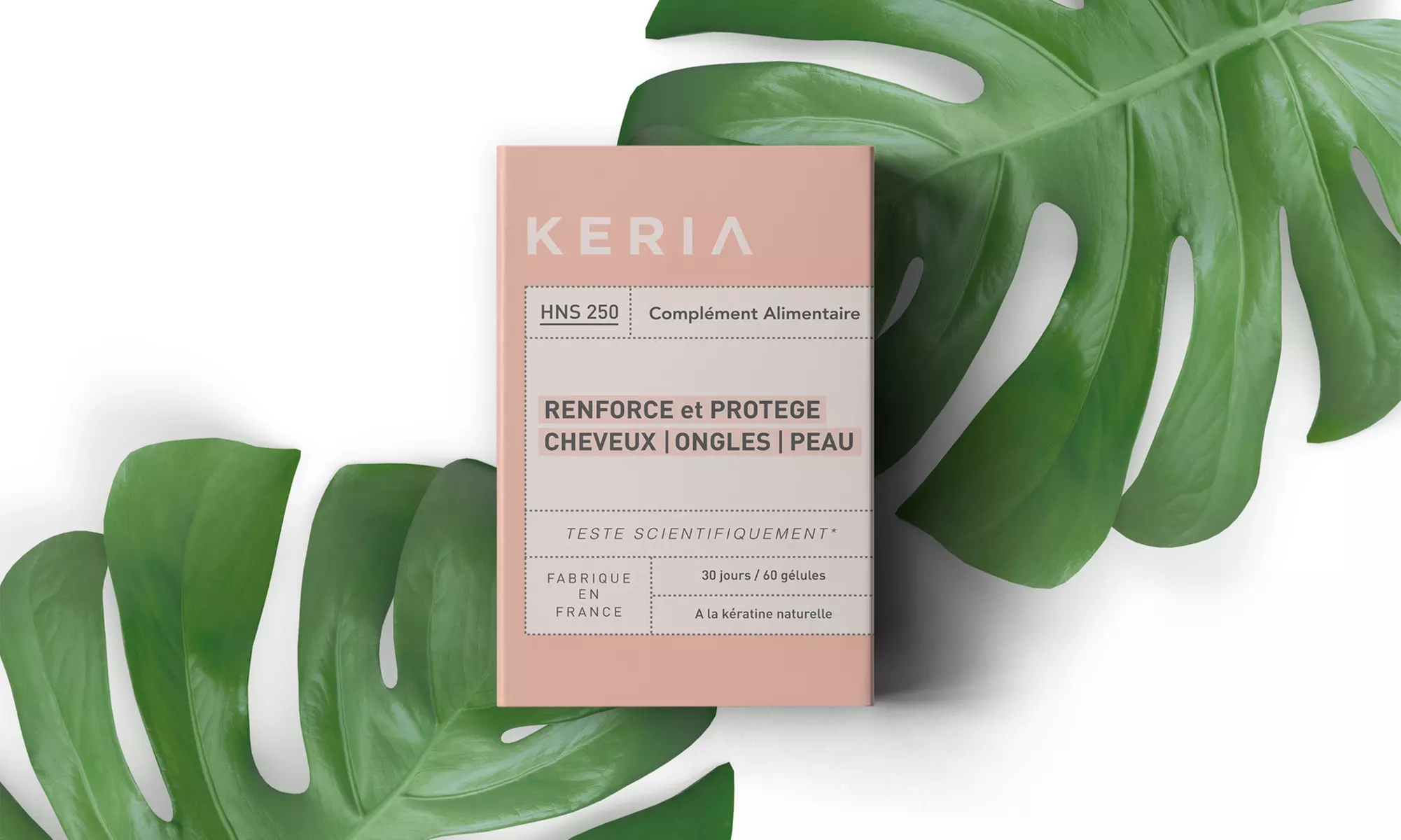 Complément alimentaire naturel pour la beauté des cheveux, ongles et peau - Primary Image