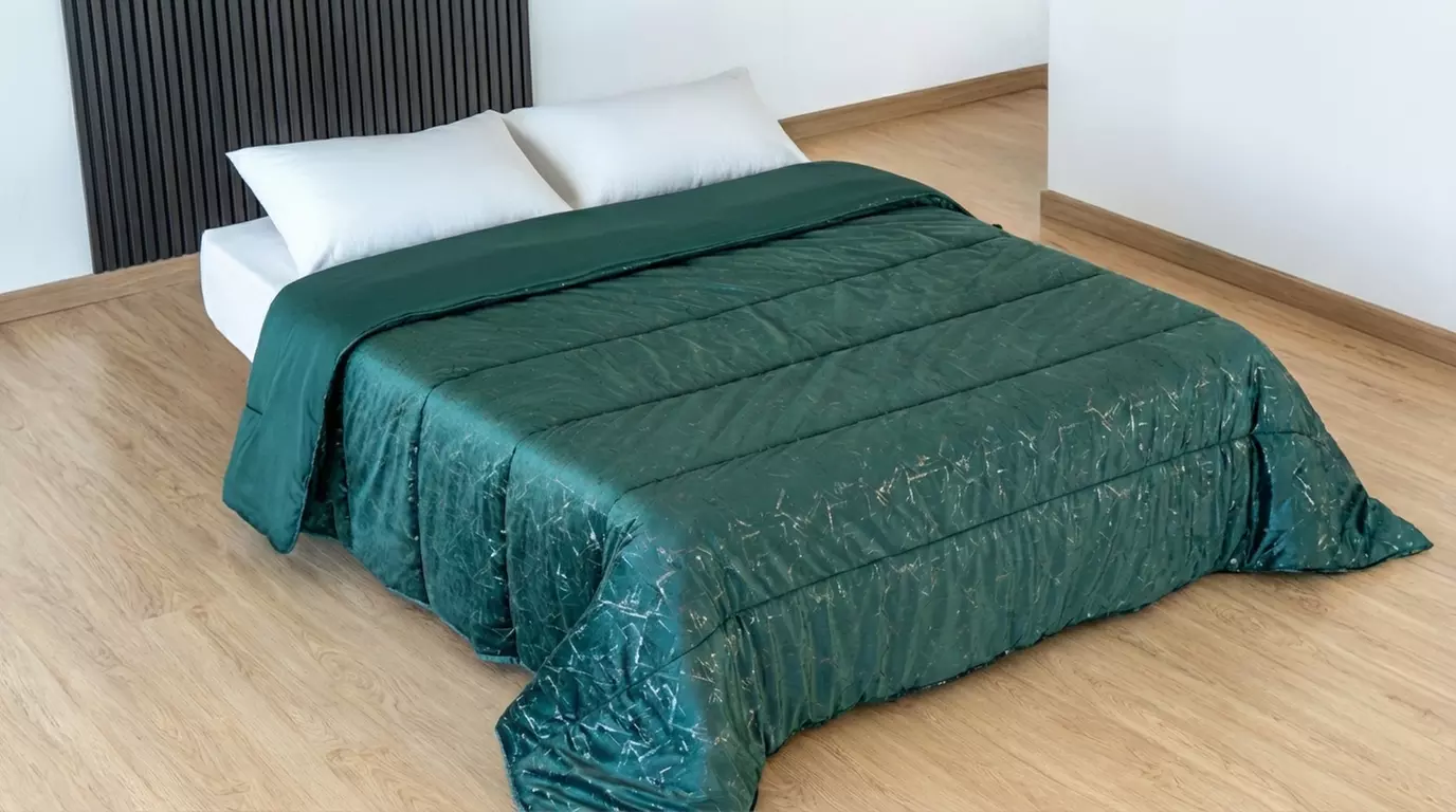 Printed Velvet Double Winter Quilt