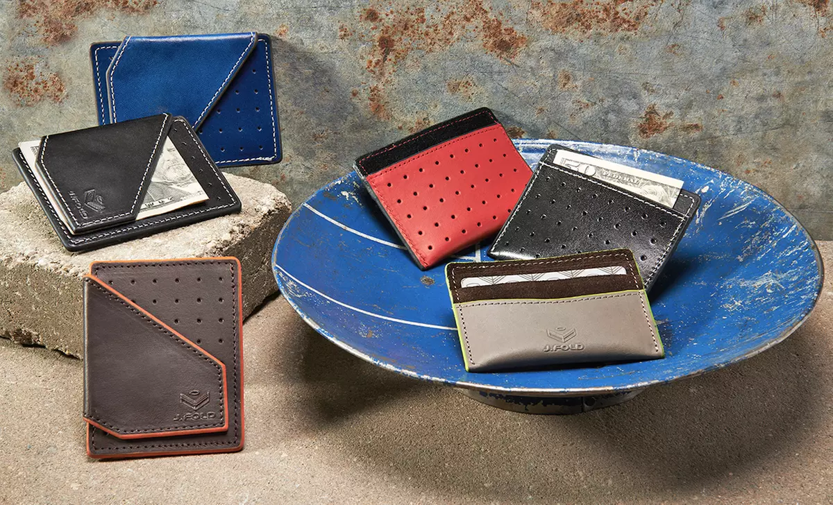 J.Fold Men's Loungemaster Card Carriers. Multiple Styles and Colors Available. - Primary Image