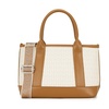 Image 2: PVC Leather Top Handle Tote Bags
