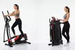 Banc de musculation pliable Synerfit multifonction avec écran LCD pour entraînement complet du corps, livraison offerte - Second Medium