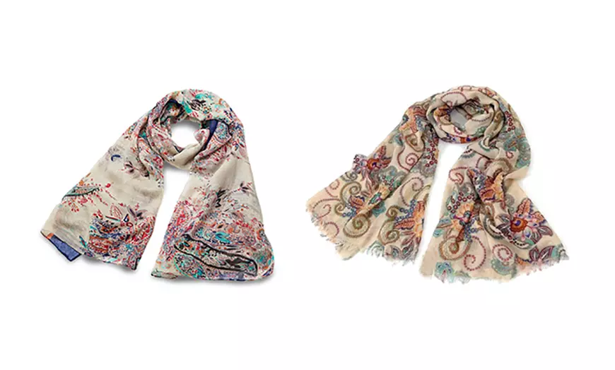 Image 8: Sjaal met bohemian-print