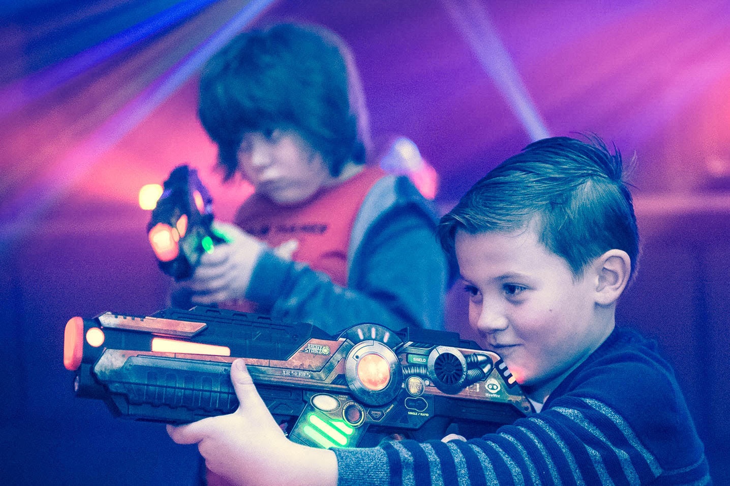 Experience an Indoor Nerf War Party for 10 or 15 Players