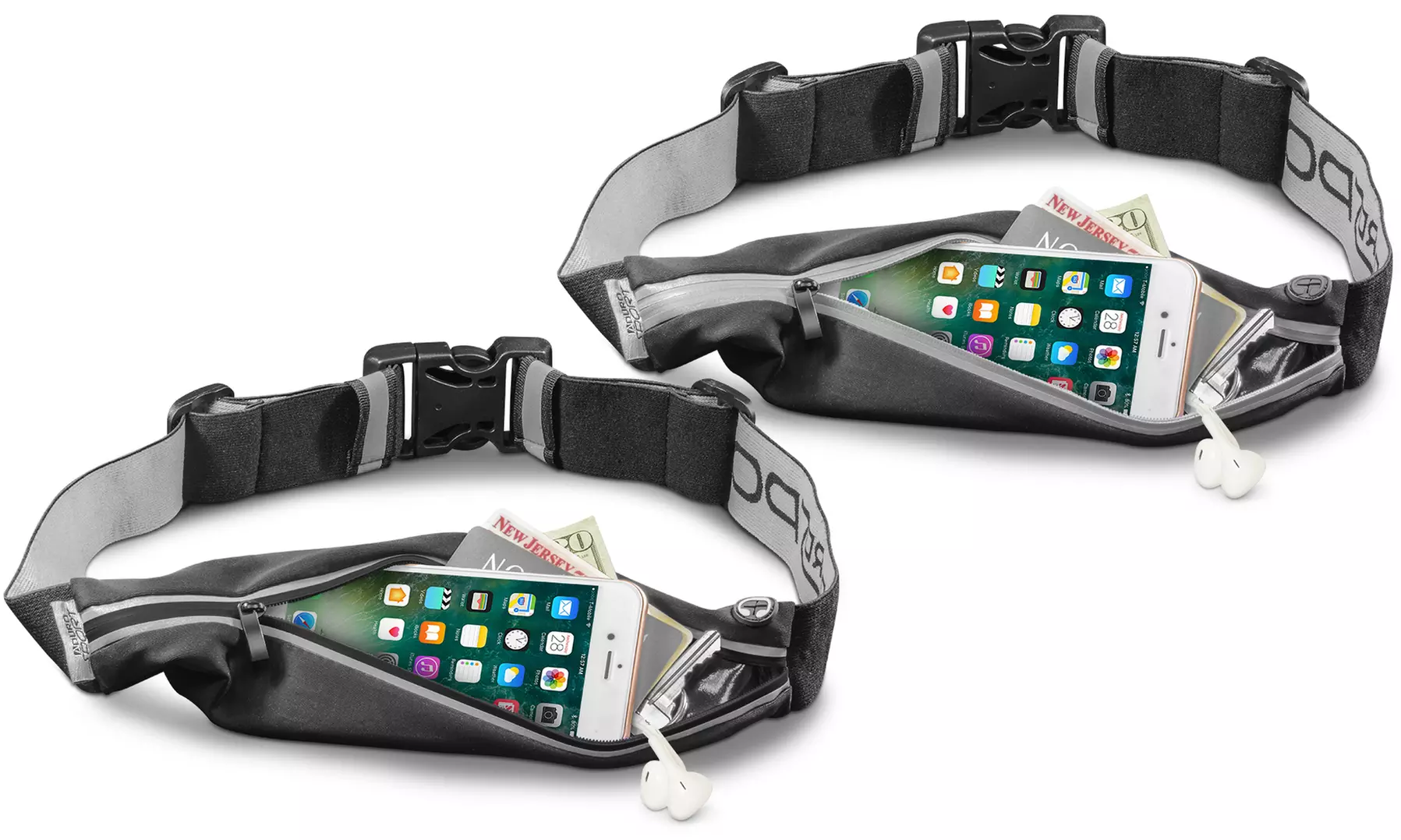 Aduro Sport Expandable Running Belt and Smartphone Pouch - Primary Image