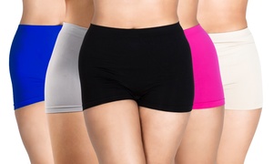 Up to Four Pairs of High-Waist Boxer Shorts