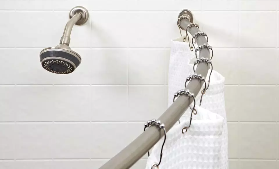 $24.99 for a Bath Bliss 72" Curved Shower-Curtain Rod ($122 List Price). 3 Finishes Available. Free Shipping & Returns. - Primary Image