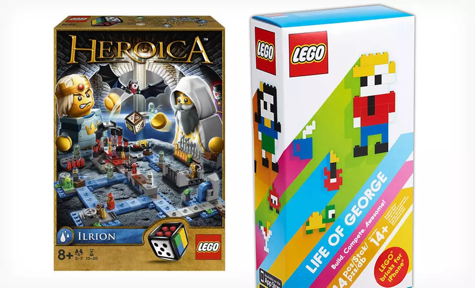 $29.99 for a LEGO Games Heroica Ilrion and Life of George Bundle ($51.98 List Price). Free Shipping and Free Returns. - Second Medium