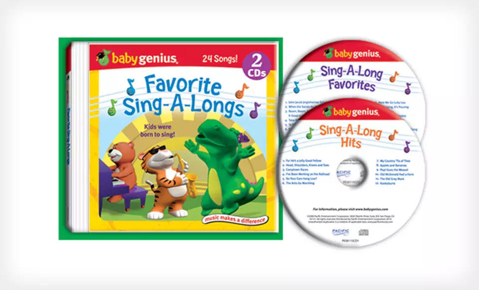 $25 for an Eight Disc Baby Genius CD Collection ($51.92 List Price). Free Shipping. - Second Medium