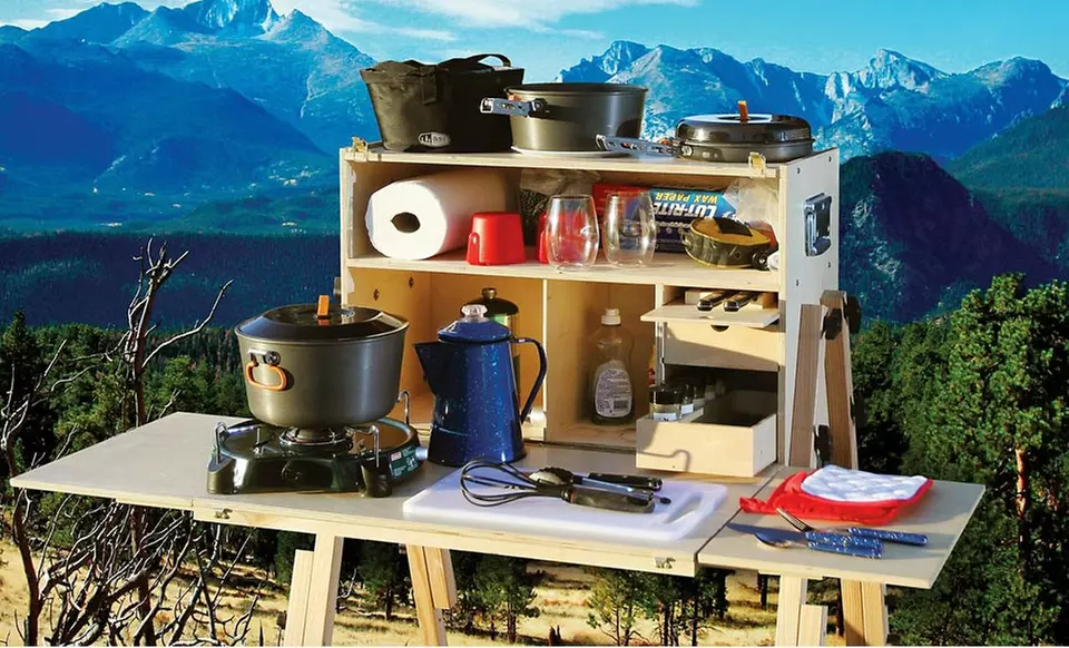 $399.99 for a My Camp Kitchen Outdoorsman Cooking Bundle ($564 List Price). Free Returns. - Second Medium