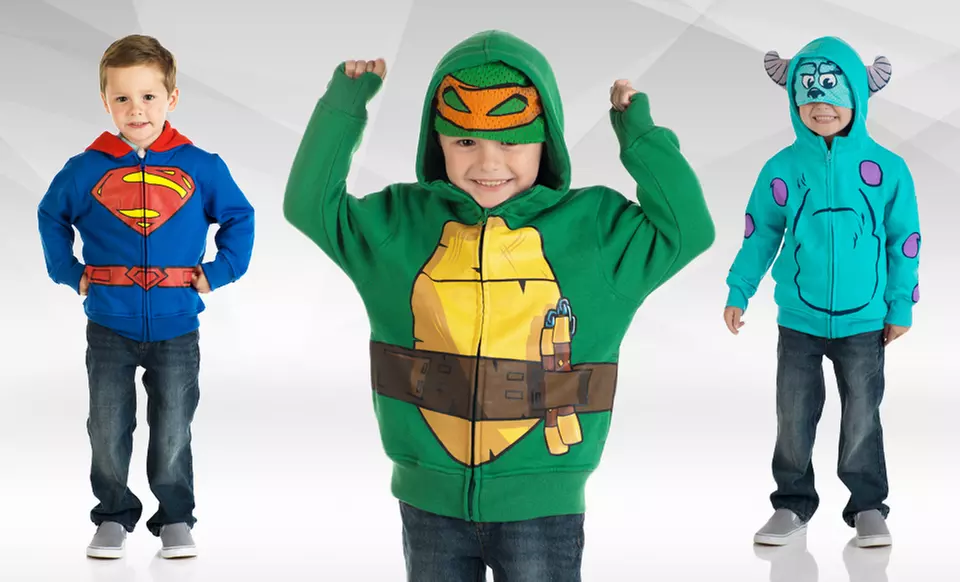 $25.99 for a Kids' Character Hoodie ($49.99 List Price). Multiple Styles Available. Free Shipping and Returns. - Primary Image