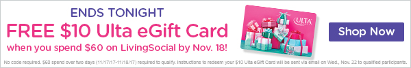 Earn Ulta E-gift Card