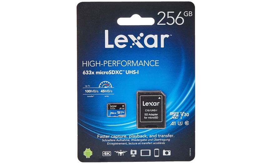 Image 9: Lexar JumpDrive S80 USB 3.1 Flash Drive or MicroSDXC Memory Card