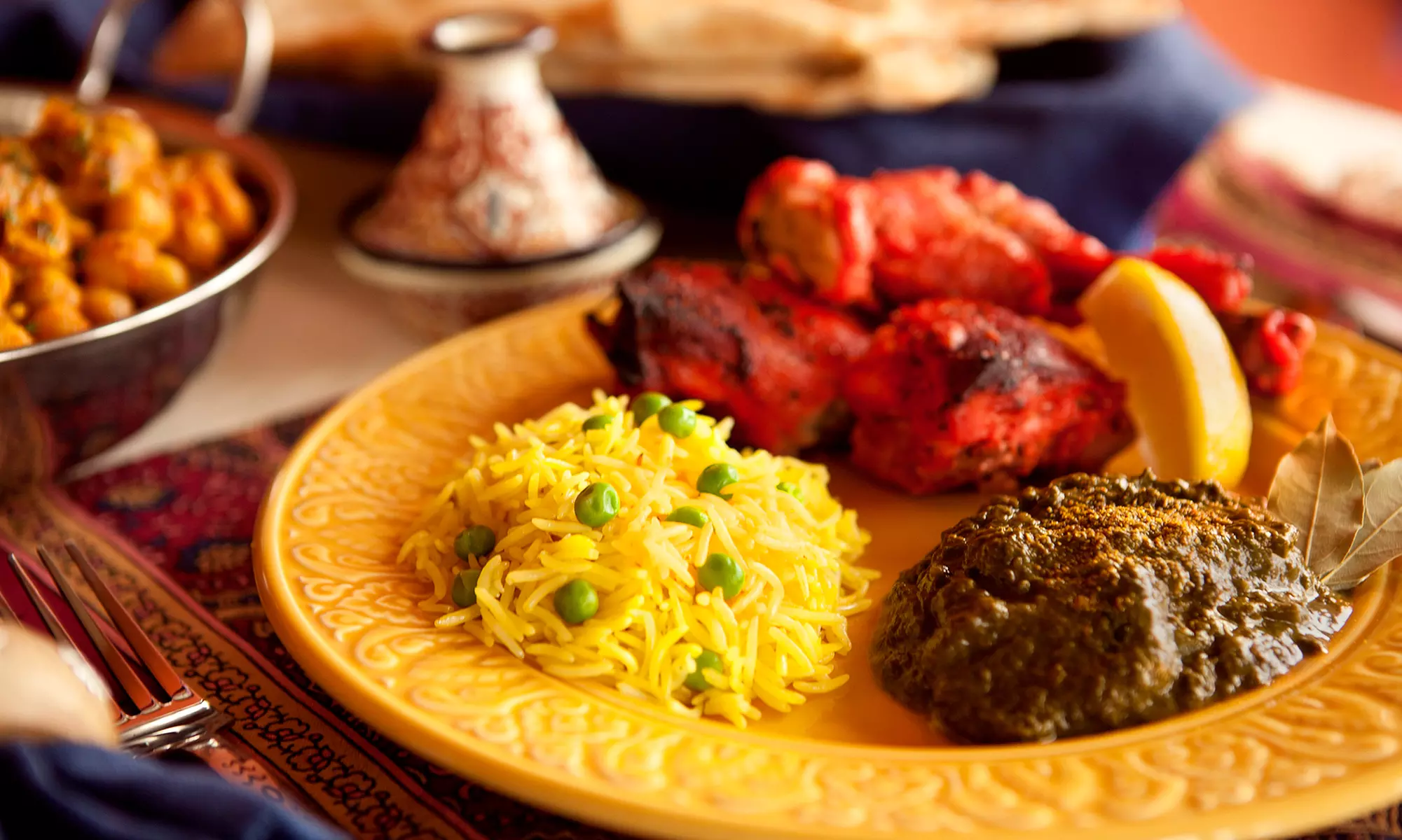 Indian Food for Two or Four or More at Shalimar Indian Restaurant (Up to 50% Off)  - Primary Image